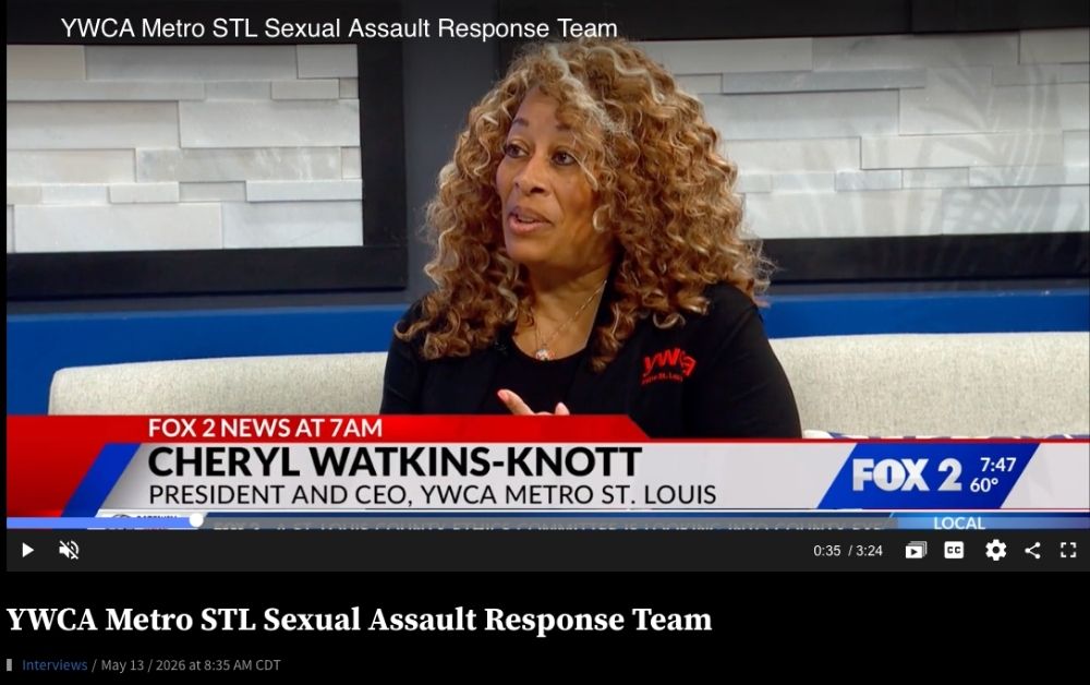 Dr. Cheryl Watkins-Knott Shares Impact of YWCA Metro St. Louis SART Team on FOX 2