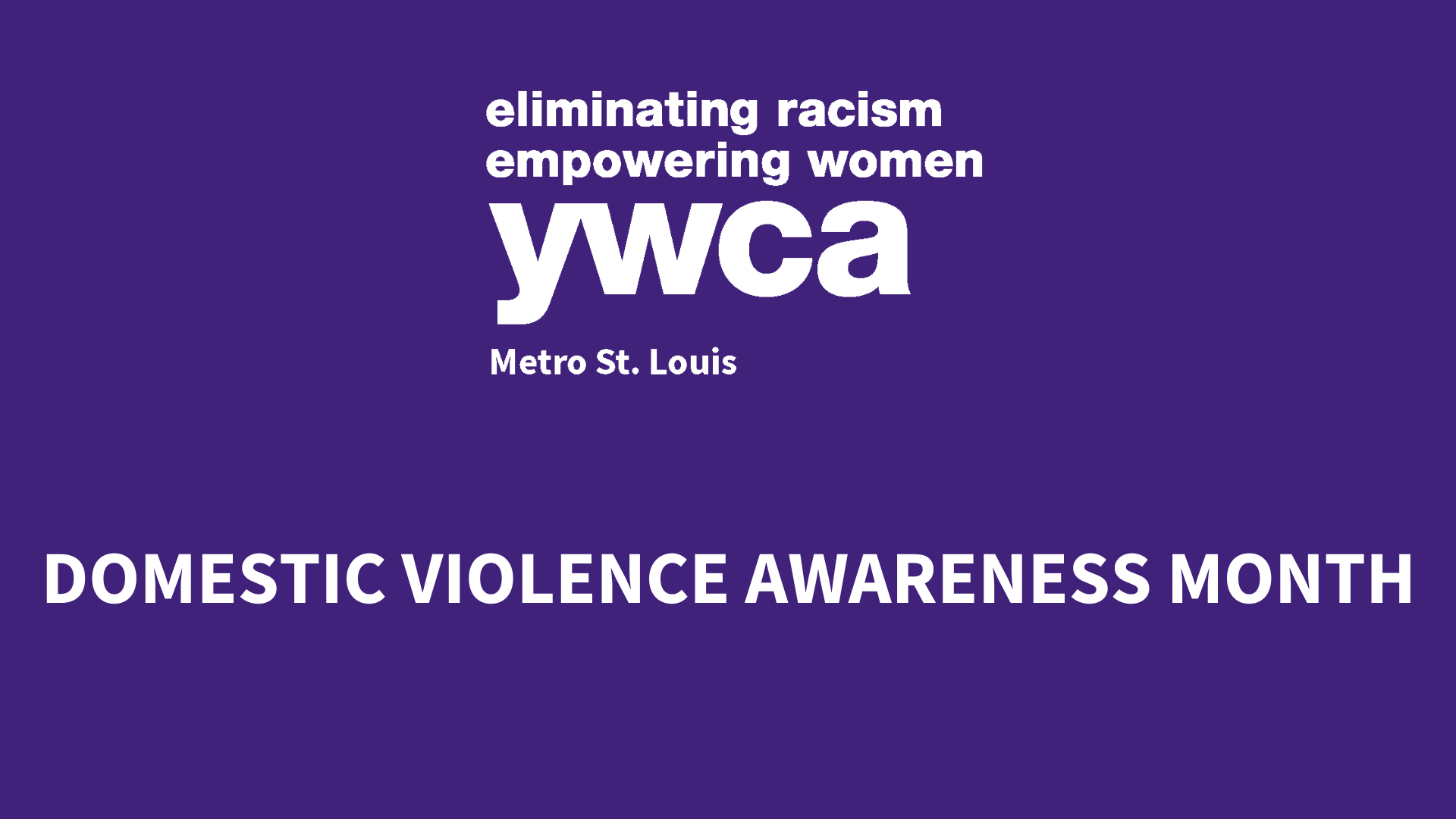YWCA Metro St. Louis Invites Community to Advocate for Change During ...